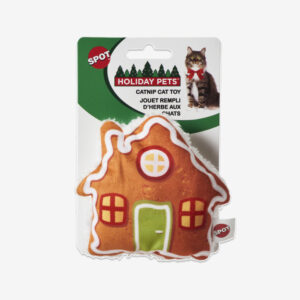 Spot Holiday Gingerbread Catnip Plush Cat Toy